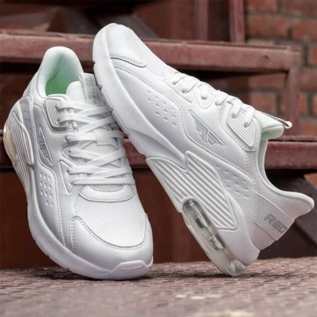 Redtape Air+ Suspension Sneakers for Men | White Edition
